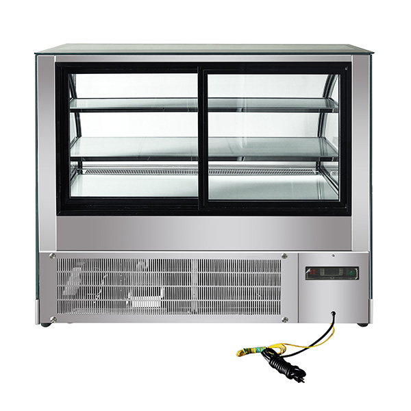 JCM 卓上型対面冷蔵ショーケース 2℃〜８℃ 角型 70L JCMS-70T 冷蔵庫 ジェーシーエム　送料無料・代引き不可 - 3