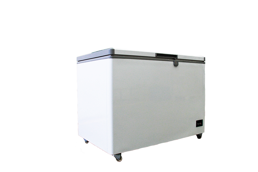 冷凍ストッカー シェルパ 98-OR 30kg 容量93L オープンタイプ(鍵付き) - 1